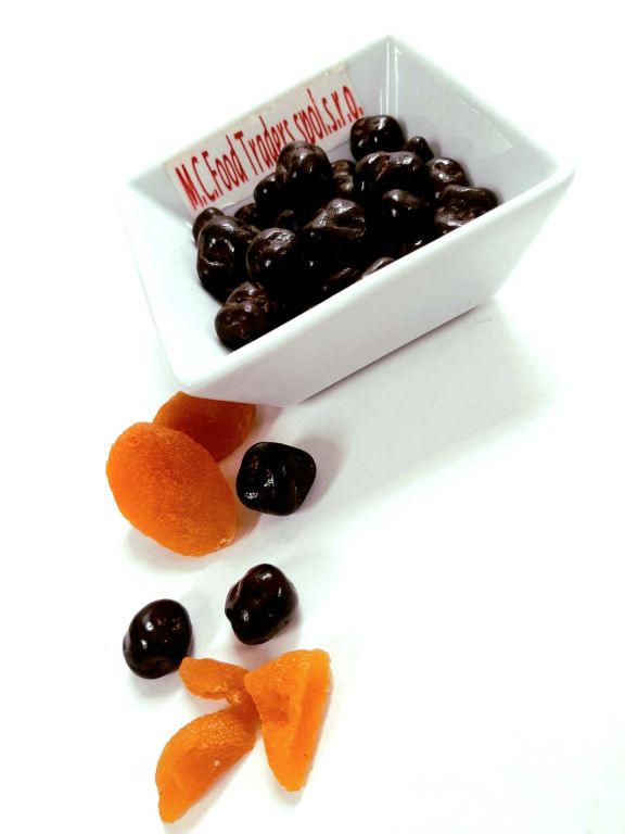 Meruňky v hořké čokoládě 450g